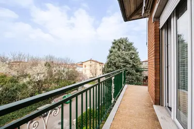 Balcone o terrazza di IZZ1 Apartments - Motor&Food Valley - Posto Auto Privato