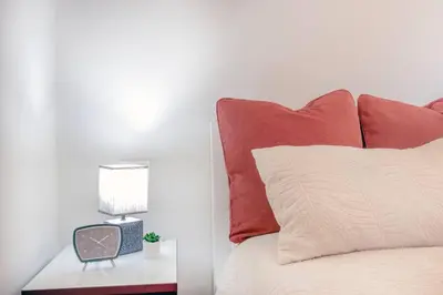 Letto o letti in una camera di Red Ferrari House - City center