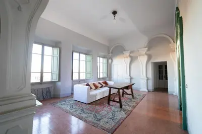 Area soggiorno di Palazzo Augusto