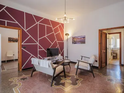 Area soggiorno di Apartment Zia Anna by Interhome