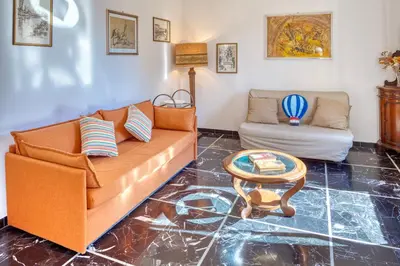 Area soggiorno di Oliva House