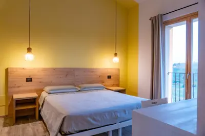 Letto o letti in una camera di Agriturismo Cà Vida