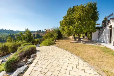 Paesaggio naturale nelle vicinanze del bed & breakfast