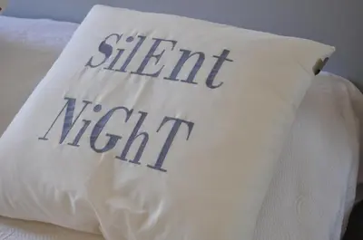 Letto o letti in una camera di B&B L'Affresco