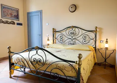 Letto o letti in una camera di Fermo della Guazzona
