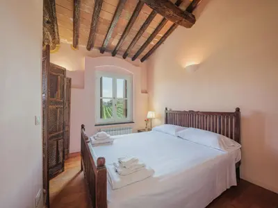Letto o letti in una camera di Apartment Casa del Gemmo by Interhome