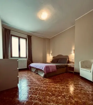 Letto o letti in una camera di Il vecchio granaio