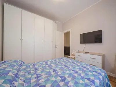 Letto o letti in una camera di Apartment Enrico by Interhome