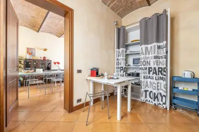 Cucina o angolo cottura di Modena Palace Suite [Duomo - 5 Stelle]