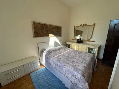 Letto o letti in una camera di Castello di Fiorano