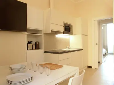 Cucina o angolo cottura di Residenza Cavour - Appartamento AGAVE