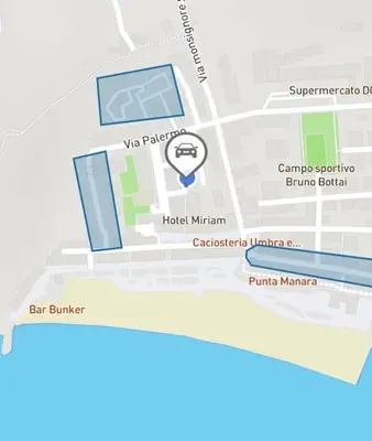 Planimetria di A due passi dalla spiaggia