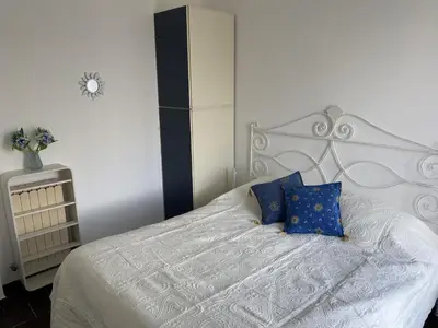 Letto o letti in una camera di Casa Panorama