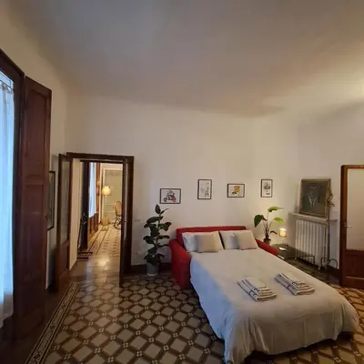 Letto o letti in una camera di B&B Alice