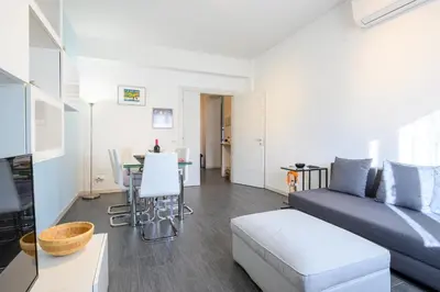 Area soggiorno di GuestHost - Parma Station & City Center Apartment