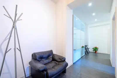 Area soggiorno di GuestHost - Parma Station & City Center Apartment