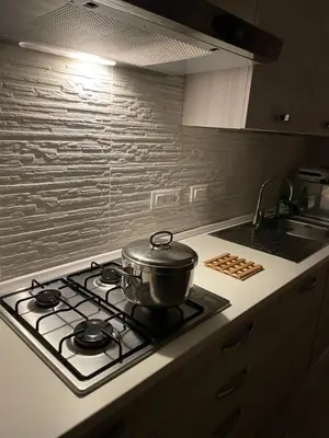 Cucina o angolo cottura di La casa di Rosetta