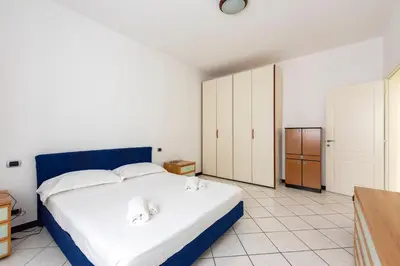 Letto o letti in una camera di JOIVY Cosy flat with parking in Chiavari