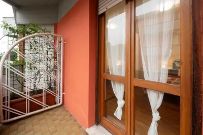 Balcone o terrazza di 228 - Casa Guarda Stelle - In Residence con Piscina e Aree esterne comuni a 1km dal Mare