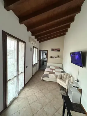 TV o dispositivi per l'intrattenimento presso Appartamento 2 poggioli