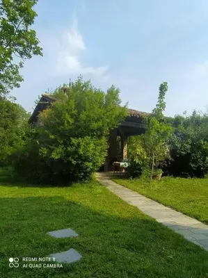 Giardino di Stanza privata vicino a parma in casa rurale