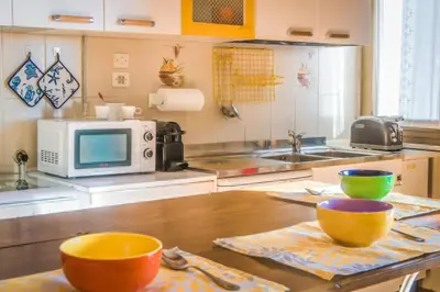 Cucina o angolo cottura di [MARI E MONTI] Appartamento in centro