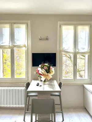 TV o dispositivi per l'intrattenimento presso Maison del Ducato Suite Correggio