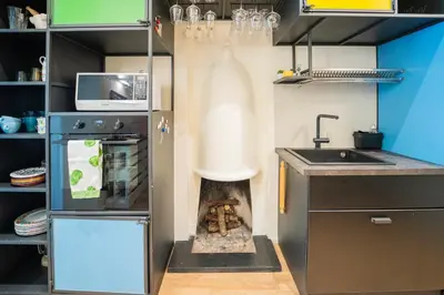 Cucina o angolo cottura di Villa Cangallo