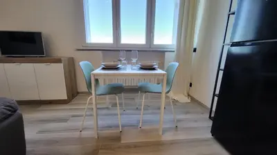 Cucina o angolo cottura di Alloggio sul parco