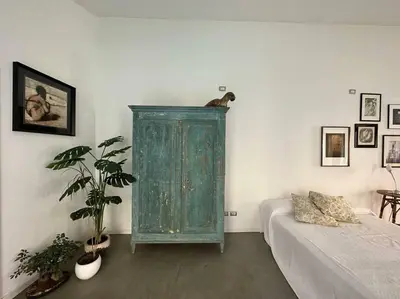 Letto o letti in una camera di Suite per gli ospiti