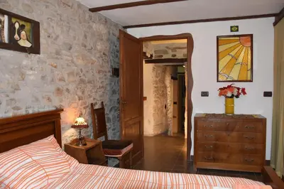 Letto o letti in una camera di Casale Mansano - Natura e relax nelle colline