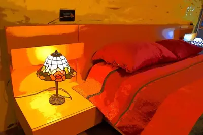 Letto o letti in una camera di Casale Mansano - Natura e relax nelle colline