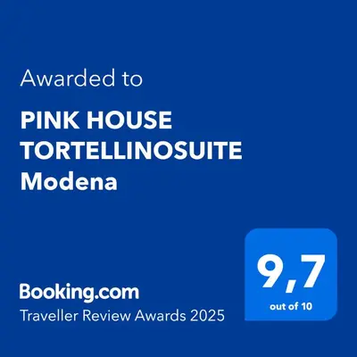Certificato, attestato, insegna o altro documento esposto da PINK HOUSE TORTELLINOSUITE Modena