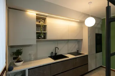 Cucina o angolo cottura di Appartamento Il Crocevia