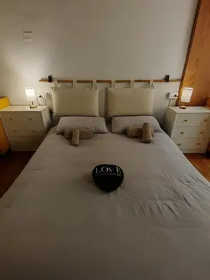 Letto o letti in una camera di La sosta 2-Casa accanto alla stazione dei treni
