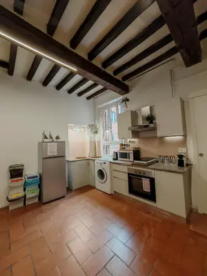 Cucina o angolo cottura di La sosta 2-Casa accanto alla stazione dei treni
