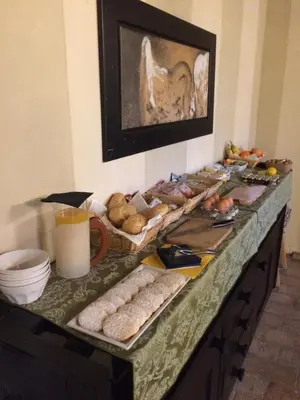 Cibo presso il bed & breakfast o nelle vicinanze