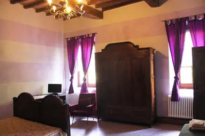 TV o dispositivi per l'intrattenimento presso Room and Breakfast Torre