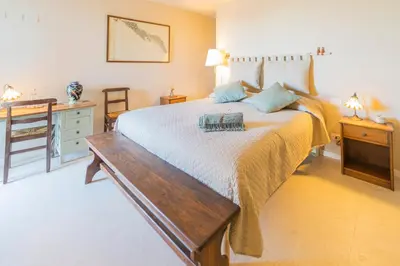 Letto o letti in una camera di Villa Chicchi B&B - Sestri Levante
