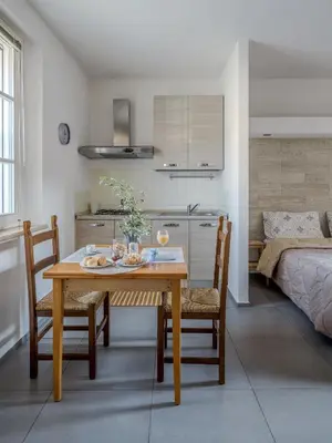Letto o letti in una camera di House Sabbioneta