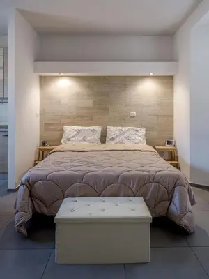 Letto o letti in una camera di House Sabbioneta