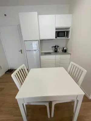 Cucina o angolo cottura di Monolocale con Terrazzo