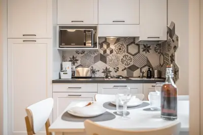 Cucina o angolo cottura di *Casa MULiNO - Storia e modernità*