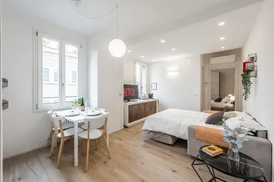 Letto o letti in una camera di *Casa MULiNO - Storia e modernità*
