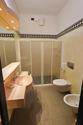 Bagno di HOTEL AI TIGLI