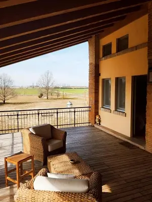 Balcone o terrazza di Private Room in the Food Valley of Parma
