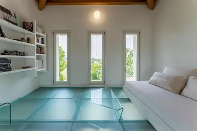 Letto o letti in una camera di Casa del Marchese, Pool, Wifi, Castell' Arquato