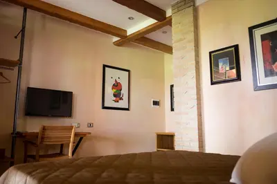 TV o dispositivi per l'intrattenimento presso Rustic Parma Retreat