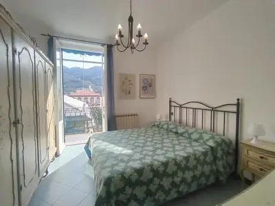 Letto o letti in una camera di Mistral House