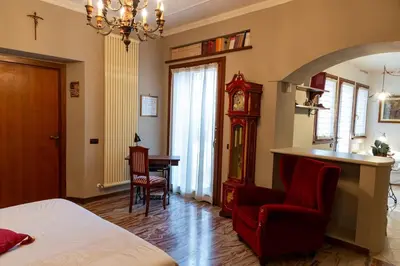 Letto o letti in una camera di Convivium